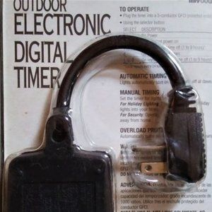 Outdoor Electronic Digital Timer